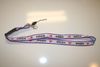 ***SOLD OUT ***ADIDAS WHITE AND PURPLE HIGH QUALITY LANYARD KEYCHAIN PASSHOLDER ... NEW
