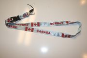 ***SOLD OUT ***CANADA BABY BLUE COUNTRY FLAG HIGH QUALITY LANYARD KEYCHAIN PASSHOLDER ... NEW