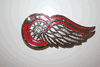 ***SOLD OUT ***DETROIT RED WINGS METAL LOGO BELT BUCKLE .. NHL HOCKEY .. NEW