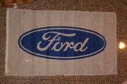 *** SOLD OUT ***FORD CAR LOGO 3' X 5' FEET FLAG BANNER .. NEW