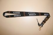 ***SOLD OUT ***HOCKEY BLACK LANYARD KEYCHAIN PASSHOLDER NECKSTRAP ... NEW