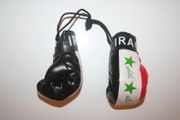 IRAQ COUNTRY FLAG PAIR OF MINIATURE BOXING GLOVES  ... NEW