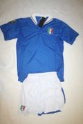 ***SOLD OUT ***ITALIA BLUE EURO CUP 2012 NEW FOOTBALL SOCCER ADULT JERSEY WITH WHITE SHORTS .. ITALY .. NEW