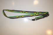***SOLD OUT ***JAMAICA STRIPED COUNTRY FLAG LANYARD KEYCHAIN PASSHOLDER NECKSTRAP ... NEW