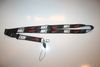 ***SOLD OUT***NIKE BLACK  HIGH QUALITY LANYARD KEYCHAIN PASSHOLDER WITH RED NIKE SWOOSH ... NEW