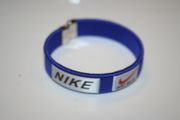 ***SOLD OUT ***NIKE JUST DO IT BLUE FLEXIBLE BRACELET WRISTBAND .. NEW