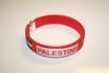 ***SOLD OUT ***PALESTINE RED COUNTRY FLAG FLEXIBLE METAL NYLON BRACELET .. NEW