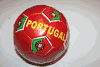 ***SOLD OUT ***PORTUGAL RED COUNTRY FLAG SHINY SOCCER BALL FOOTBALL SIZE 2 ... 