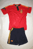 ***SOLD OUT ***SPAIN ESPANA EURO CUP 2012 SOCCER FOOTBALL RETRO ADULT JERSEY WITH SHORTS .. NEW