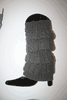 ***SOLD OUT ***TAUPE PAIR OF LADIES LEG WARMERS LEGGINGS BY ANGELINA ... ONE SIZE FITS ALL .. NEW