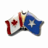 SOMALIA / CANADA COUNTRY FLAG SMALL METAL FRIENDSHIP LAPEL PIN BADGE ... NEW SOMALIA / CANADA COUNTRY FLAG SMALL METAL FRIENDSHIP LAPEL PIN BADGE ... NEW