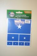SOMALIA COUNTRY FLAG COLLECTION OF 7 DIFFERENT STICKERS .. NEW