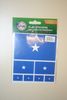 SOMALIA COUNTRY FLAG COLLECTION OF 7 DIFFERENT STICKERS .. NEW