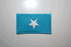 SOMALIA COUNTRY FLAG SMALL IRON ON PATCH CREST BADGE .. NEW