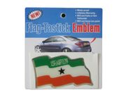 SOMALILAND COUNTRY FLAG WAVY BUMPER DECAL STICKER EMBLEM ...