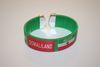 SOMALILAND GREEN SUPER THICK COUNTRY FLAG FLEXIBLE BRACELET WRISTBAND .. NEW