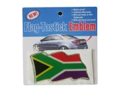 SOUTH AFRICA COUNTRY FLAG WAVY BUMPER DECAL STICKER EMBLEM ...