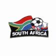 SOUTH AFRICA SOCCER BALL FOOTBALL IRON ON EMBROIDERED PATCH CREST BADGE ... NEW