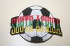 SOUTH AFRICA SOCCER BALL FOOTBALL IRON ON PATCH CREST BADGE .. NEW
