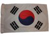 SOUTH KOREA 12" X 18" INCHES COUNTRY HIGH QUALITY FLAG WITH SLEAVE WITHOUT STICK .. FIFA SOCCER WORLD CUP .. NEW