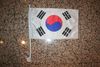 SOUTH KOREA COUNTRY CAR FLAG FOR AUTOMOBILE WITH POLE .. NEW