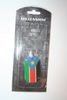 SOUTH SUDAN COUNTRY FLAG DOG TAG NECKLACE .. NEW