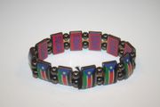 SOUTH SUDAN COUNTRY FLAG FLEXIBLE METAL SPORTS BRACELET WRISTBAND ... NEW