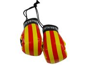 SOUTH VIETNAM COUNTRY FLAG MINI BOXING GLOVES ..HIGH QUALITY .. NEW