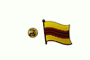 SOUTH VIETNAM COUNTRY FLAG SMALL METAL LAPEL PIN BADGE . NEW