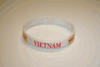 SOUTH VIETNAM COUNTRY FLAG WHITE SILICONE BRACELET WRISTBAND .. NEW
