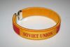 SOVIET UNION COUNTRY FLAG YELLOW BRACELET WRISTBAND ... NEW