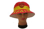  SPAIN COUNTRY FLAG BUCKET HAT .. ADULTS SIZE .. NEW