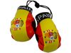 SPAIN ESPANA COUNTRY FLAG MINI BOXING GLOVES ..HIGH QUALITY .. NEW