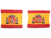 SPAIN ESPANA COUNTRY FLAG WRISTBAND SWEATBAND .. FIFA SOCCER WORLD CUP .. GREAT QUALITY .. NEW