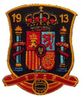 SPAIN ESPANA FIFA WORLD CUP IRON-ON EMBROIDERED PATCH CREST BADGE .. NEW