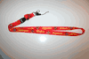 SPAIN ESPANA RED FIFA WORLD CUP HIGH QUALITY LANYARD KEYCHAIN PASSHOLDER .. SOCCER FOOTBALL ..NEW