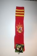 SPAIN ESPANA RED FIFA WORLD CUP SOCCER FOOTBALL SOCKS ... HIGH QUALITY UNISEX  MEN 7-10 .. NEW