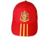 SPAIN ESPANA RED WITH YELLOW STRIPES FIFA SOCCER WORLD CUP EMBOSSED HAT CAP .. NEW