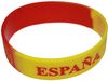 SPAIN ESPANA RED YELLOW THICK BRACELET WRISTBAND .. NEW