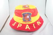 SPAIN FIFA WORLD CUP SOCCER FOOTBALL LOGO BUCKET HAT ESPANA ... IN ADULT OR KIDS SIZES .. NEW