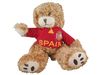 SPAIN FIFA WORLD CUP SOCCER FOOTBALL SOFT PLUSH JERSEY TEDDY BEAR .. NEW