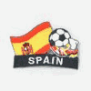 SPAIN SOCCER BALL FOOTBALL IRON ON EMBROIDERED PATCH CREST BADGE ... ESPANA .. NEW
