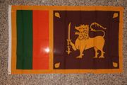 SRILANKA 3' X 5' ATIONAL COUNTRY FLAG  BANNER TAPESTRY .. NEW