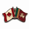 SRILANKA / CANADA COUNTRY FLAG SMALL METAL FRIENDSHIP LAPEL PIN BADGE .. NEW SRILANKA / CANADA COUNTRY FLAG SMALL METAL FRIENDSHIP LAPEL PIN BADGE .. NEW