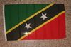 ST KITTS & NEVIS 3' X 5' NATIONAL COUNTRY FLAG BANNER TAPESTRY .. NEW ST KITTS & NEVIS 3' X 5' NATIONAL COUNTRY FLAG BANNER TAPESTRY .. NEW