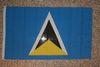 ST LUCIA 3' X 5' NATIONAL COUNTRY FLAG BANNER TAPESTRY .. NEW ST LUCIA 3' X 5' NATIONAL COUNTRY FLAG BANNER TAPESTRY .. NEW