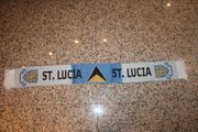 ST. LUCIA COUNTRY FLAG SCARF SCARVES .. NEW