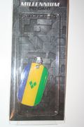 ST VINCENT COUNTRY FLAG METAL DOG TAG NECKLACE PENDANT .. NEW