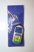 ST VINCENT & THE GRENADINES COUNTRY FLAG LED LIGHT BOTTLE OPENER KEYCHAIN .. NEW