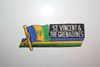 ST VINCENT & THE GRENADINES COUNTRY FLAG WORD IRON ON PATCH CREST BADGE .. NEW